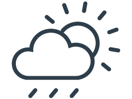 天氣 Weather: 間有陽光,幾陣驟雨 Sunny Periods with A Few Showers 天氣 Weather: 間有陽光,幾陣驟雨 Sunny Periods with A Few Showers